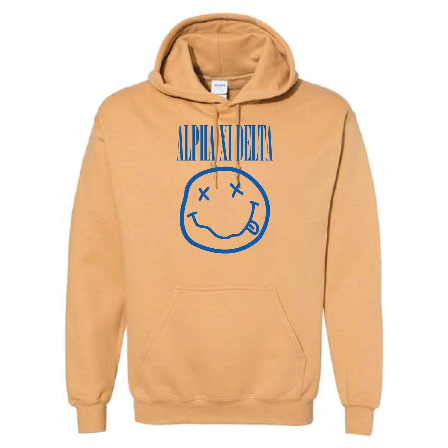 Printed Smiley Hoodie Design