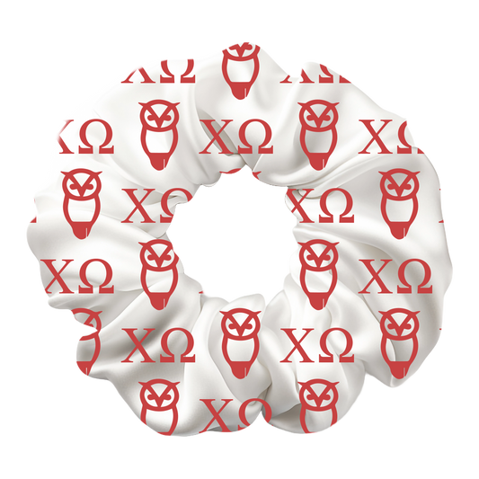 Chi Omega Scrunchie