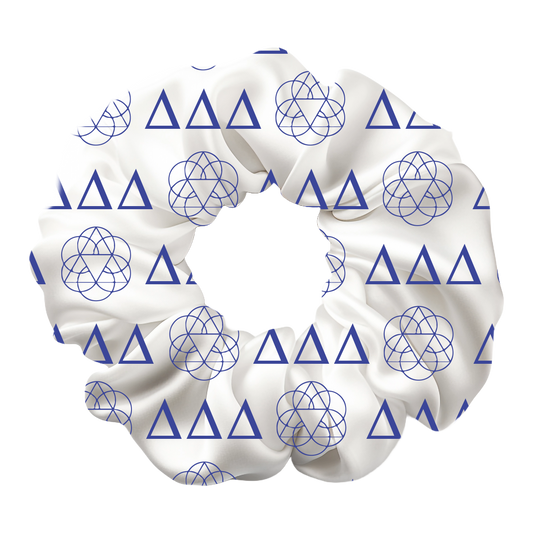 Delta Delta Delta Scrunchie