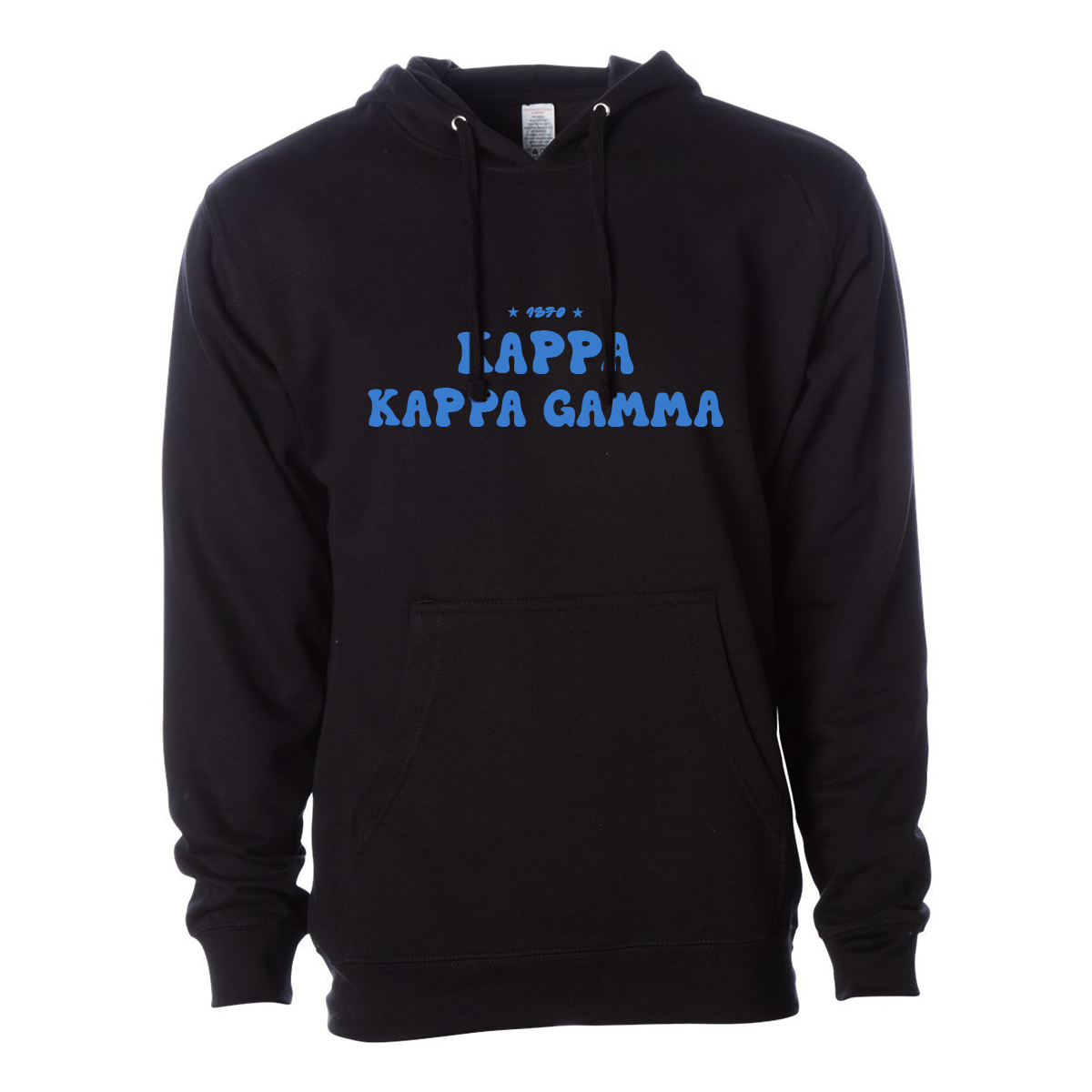 #Kappa Kappa Gamma Hoodie, Bubble Print Design