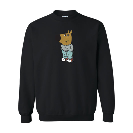 Printed Chill Guy Crewneck Design