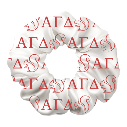 Alpha Gamma Delta Scrunchie