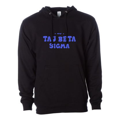 #Tau Beta Sigma Hoodie, Bubble Print Design