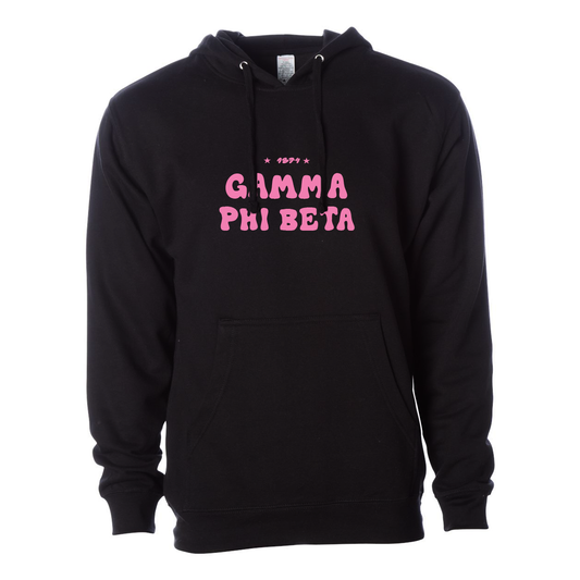 #Gamma PhI Beta Hoodie, Bubble Print Design