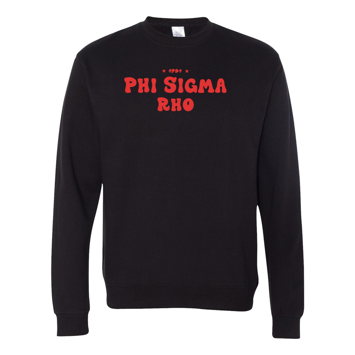 #Phi Sigma Rho Crewneck Sweatshirt, Bubble Print Design