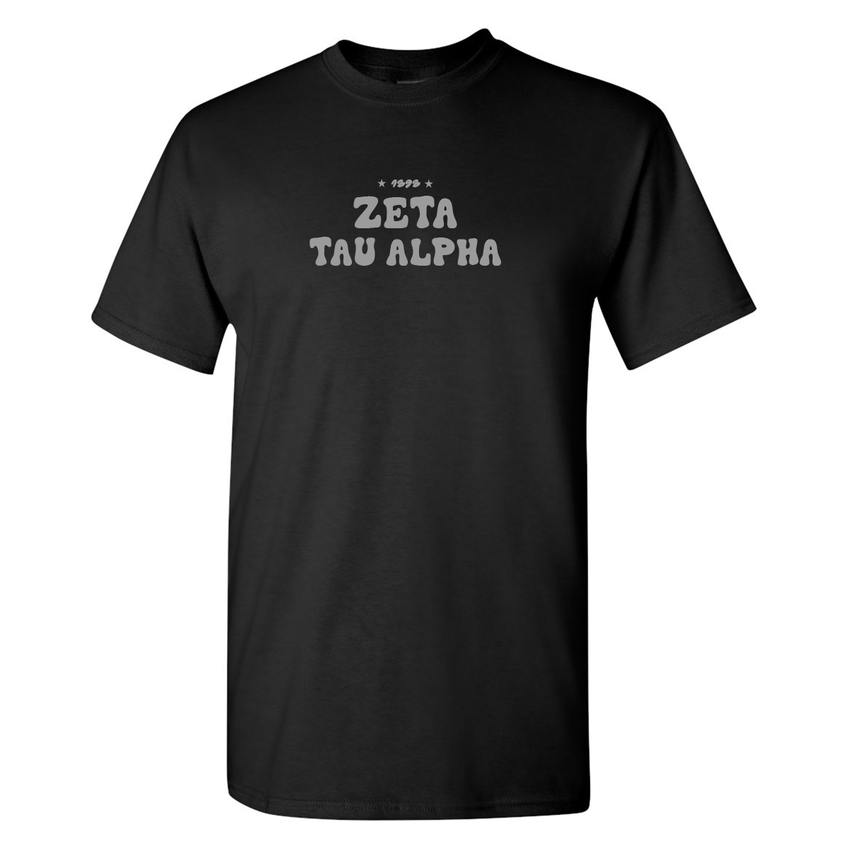 #Zeta Tau Alpha T-Shirt, Bubble Print Design