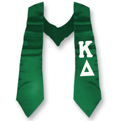 Kappa Delta Printed Budget Graduation Stole - CAD