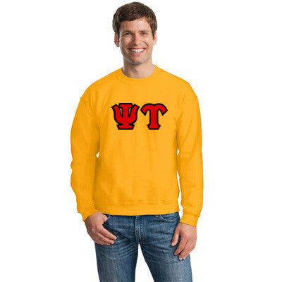 Psi Upsilon Fraternity Crewneck Sweatshirt Greek Clothing Apparel Something Greek