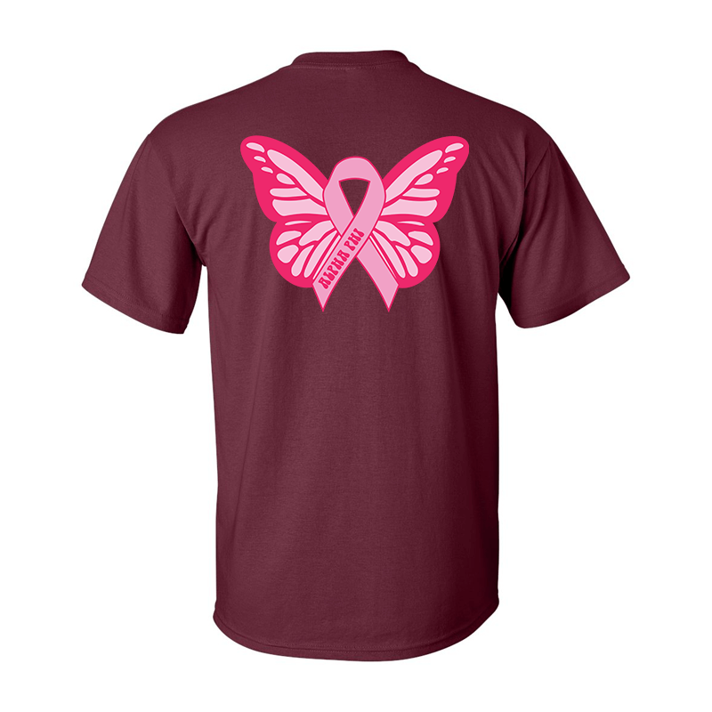 Printed October Butterfly Design - DTG