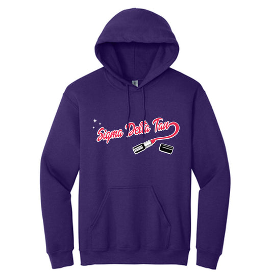 Printed Lipstick Hoodie Design