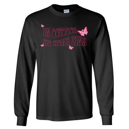 Printed October Butterfly Design - DTG