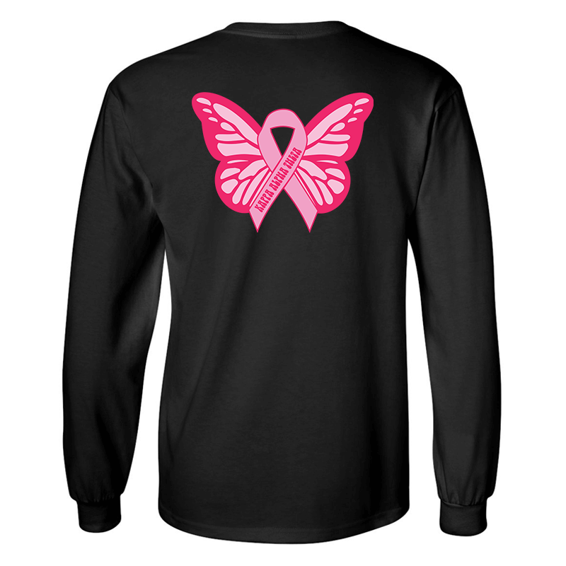 Printed October Butterfly Design - DTG