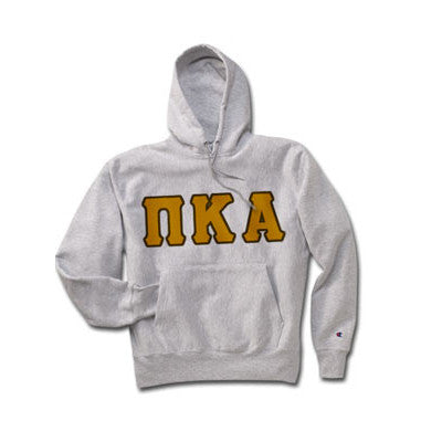 Champion Hooded Fraternity Sweatshirt Greek Clothing and Apparel