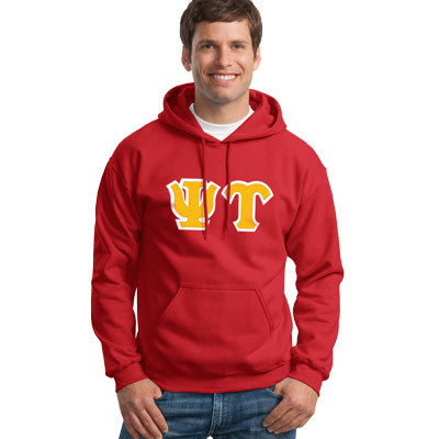 Psi Upsilon Hanes 10oz. Hoodie - Hanes F170 - TWILL