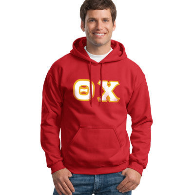 Theta Chi Hanes 10oz. Hoodie - Hanes F170 - TWILL