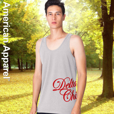 Delta Chi Fraternity Printed Tank - American Apparel 2408W - CAD