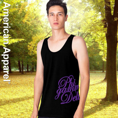 Phi Gamma Delta FIJI Fraternity Printed Tank - American Apparel 2408W - CAD