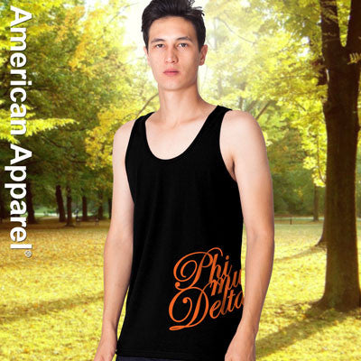 Phi Mu Delta Fraternity Printed Tank - American Apparel 2408W - CAD