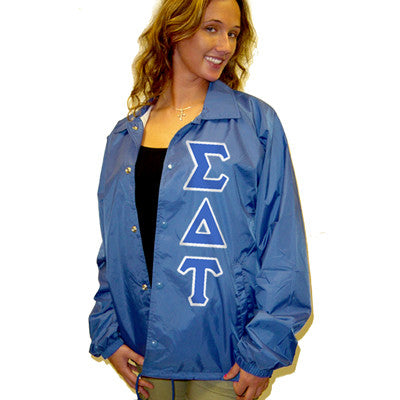 Sorority Coach's Jacket Greek Clothing and Apparel – Something Greek