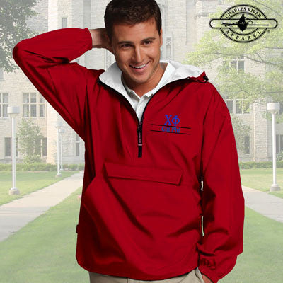 Charles River Classic Pullover Windbreaker, Lined