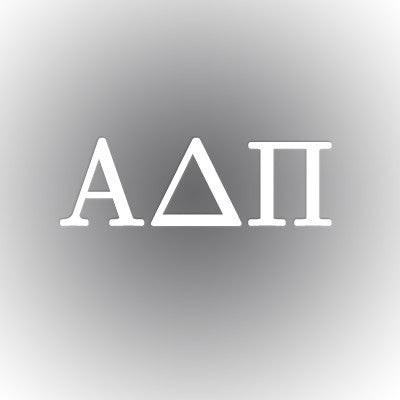 Alpha Delta Pi Car Window Sticker - compucal - CAD