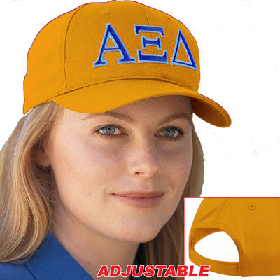 Alpha Xi Delta Cap with 2 color Embroidery - Sorority Clothing