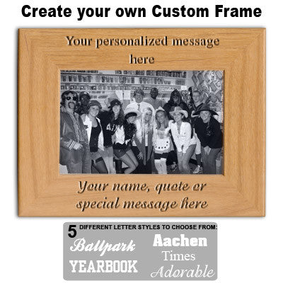 Create Your Own Personalized Picture Frame