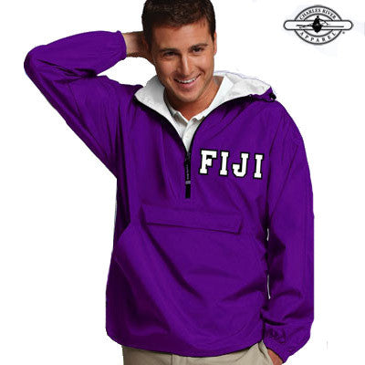 FIJI Pullover Jacket - Charles River 9905 - TWILL