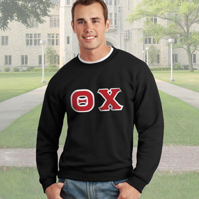 Theta Chi 9.3oz Crewneck Sweatshirt - G120 - TWILL