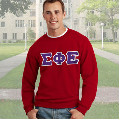 Sigma Phi Epsilon 9.3oz Crewneck Sweatshirt - G120 - TWILL