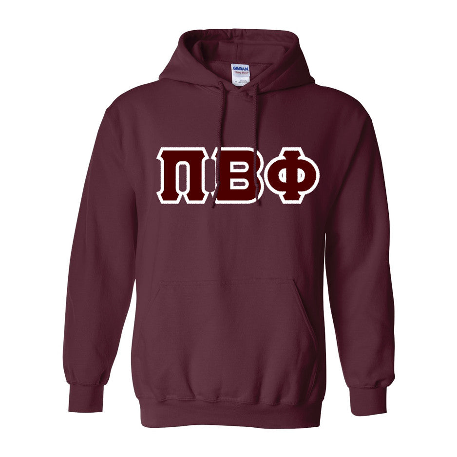 Custom Printed Sorority Hooded Sweatshirt Greek Clothing and Gear