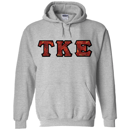 Limited Edition Greek Hooded Sweatshirt - G18500 - TWILL