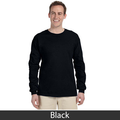 Theta Chi Long-Sleeve Shirt, 2-Pack Bundle Deal - Gildan 2400 - TWILL