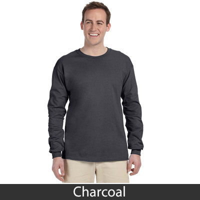 Theta Chi Long-Sleeve Shirt, 2-Pack Bundle Deal - Gildan 2400 - TWILL