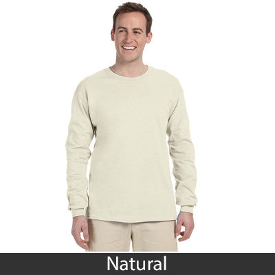 Theta Chi Long-Sleeve Shirt, 2-Pack Bundle Deal - Gildan 2400 - TWILL