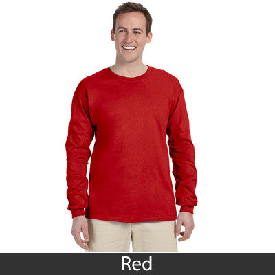 Theta Chi Long-Sleeve Shirt, 2-Pack Bundle Deal - Gildan 2400 - TWILL