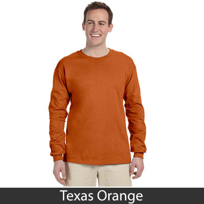 Theta Chi Long-Sleeve Shirt, 2-Pack Bundle Deal - Gildan 2400 - TWILL