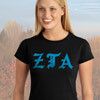 Zeta Tau Alpha Ladies' Softstyle Printed T-Shirt - Gildan 6400L - CAD