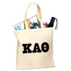 Kappa Alpha Theta Budget Tote, Printed Letters - 825 - CAD