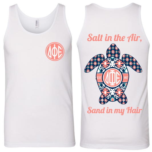 Monogram Beach Turtle - SUB