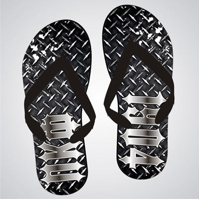 Pi Kappa Phi Diamond Plate Flip-Flops - SBL100 - SUB