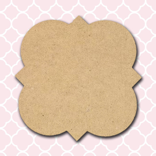 Quarter-Inch (1/4") Laser Cut Quatrefoil Wood - LZR