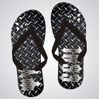 Psi Upsilon Diamond Plate Flip-Flops - SBL100 - SUB