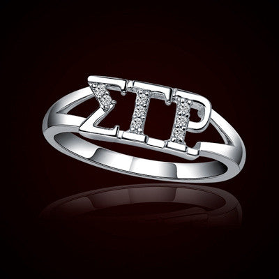 Sigma Gamma Rho Sorority Ring - GSTC-R001