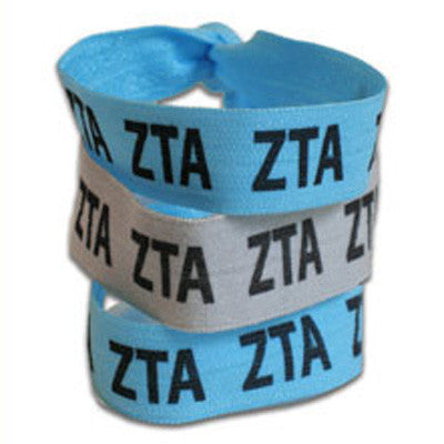 Zeta Tau Alpha Hair Ties - Scribbles & Such SNS