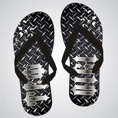 Tau Epsilon Phi Diamond Plate Flip-Flops - SBL100 - SUB