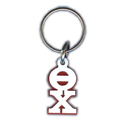 Theta Chi Letter Keychain - Craftique cqMGLA