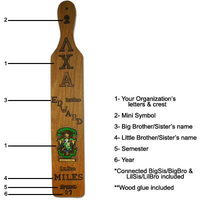 Kappa Alpha Traditional Paddle — GreekU