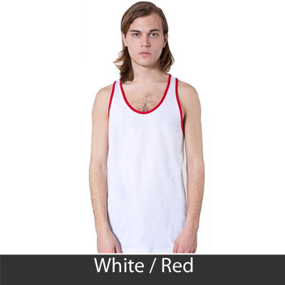 Delta Chi Fraternity Printed Tank - American Apparel 2408W - CAD