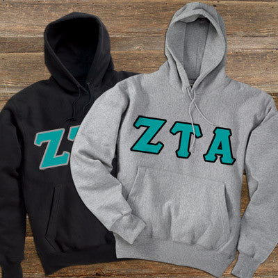 TWO selling zeta tau alpha sorority sweatshirts, Size M & Size L